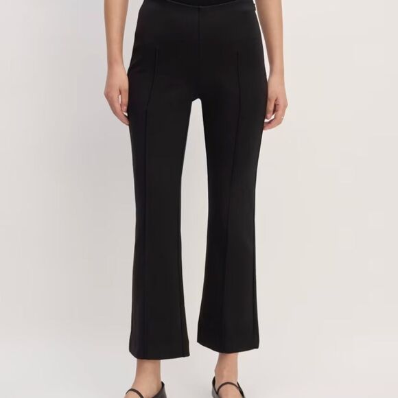 Everlane The Dream Kick Flare Ankle Black Pants XS - Picture 11 of 11